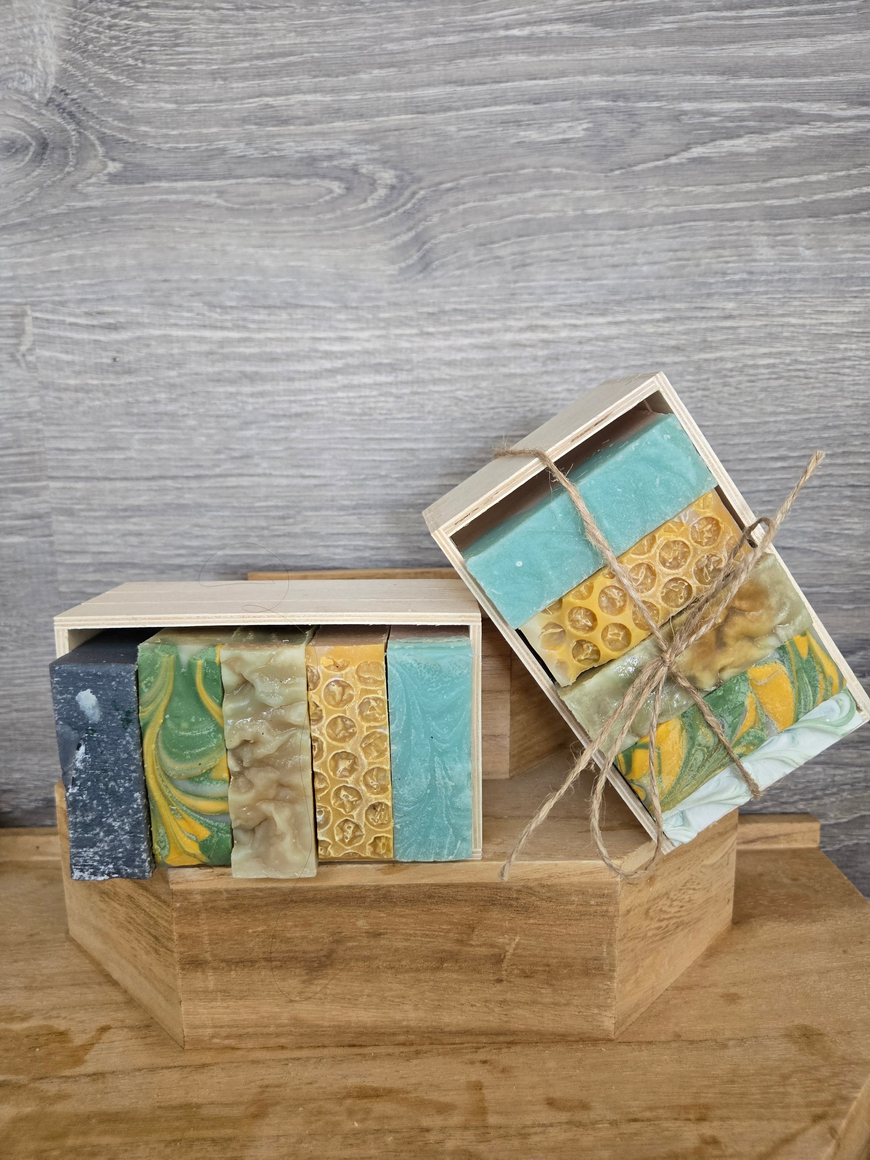Handcrafted Soap Gift Set – 5 Assorted Bars